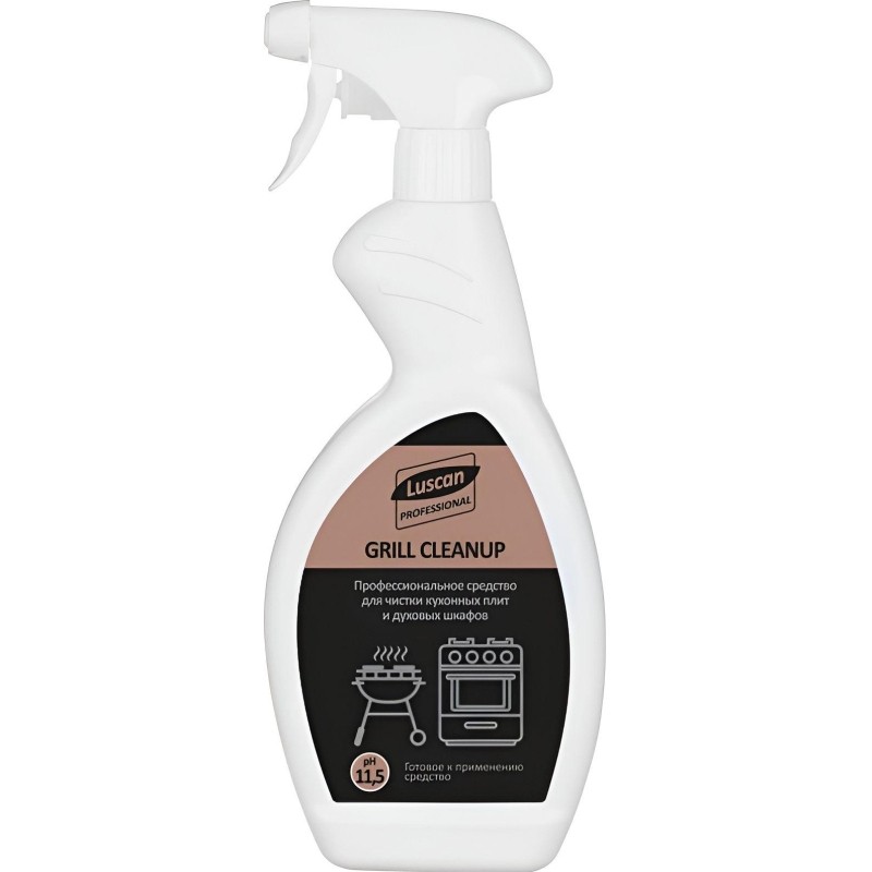 Профхим от пригаров щел д/чистки гриля Luscan Prof/Grill Cleanup, 0,5л_т/р