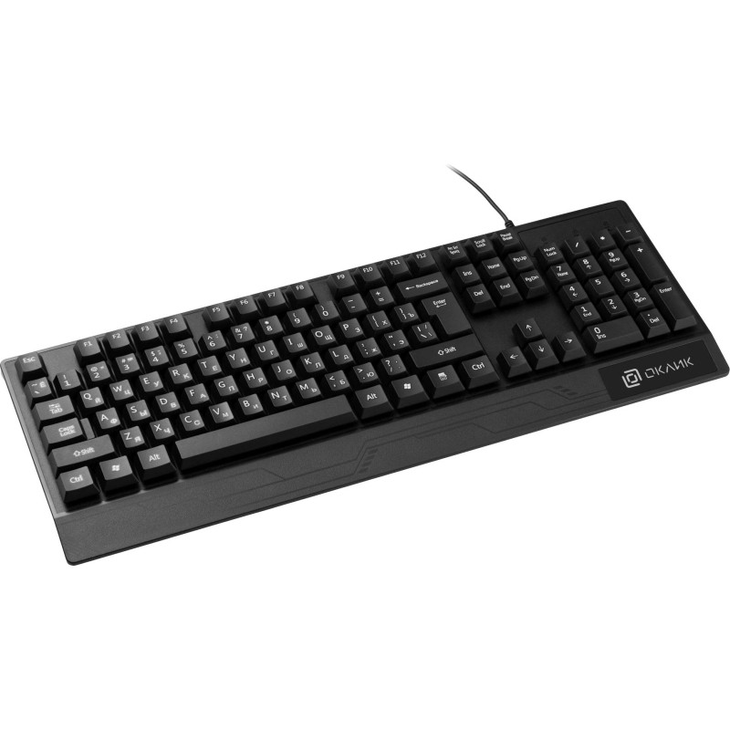 Клавиатура Oklick 115M черный USB (1678098)
