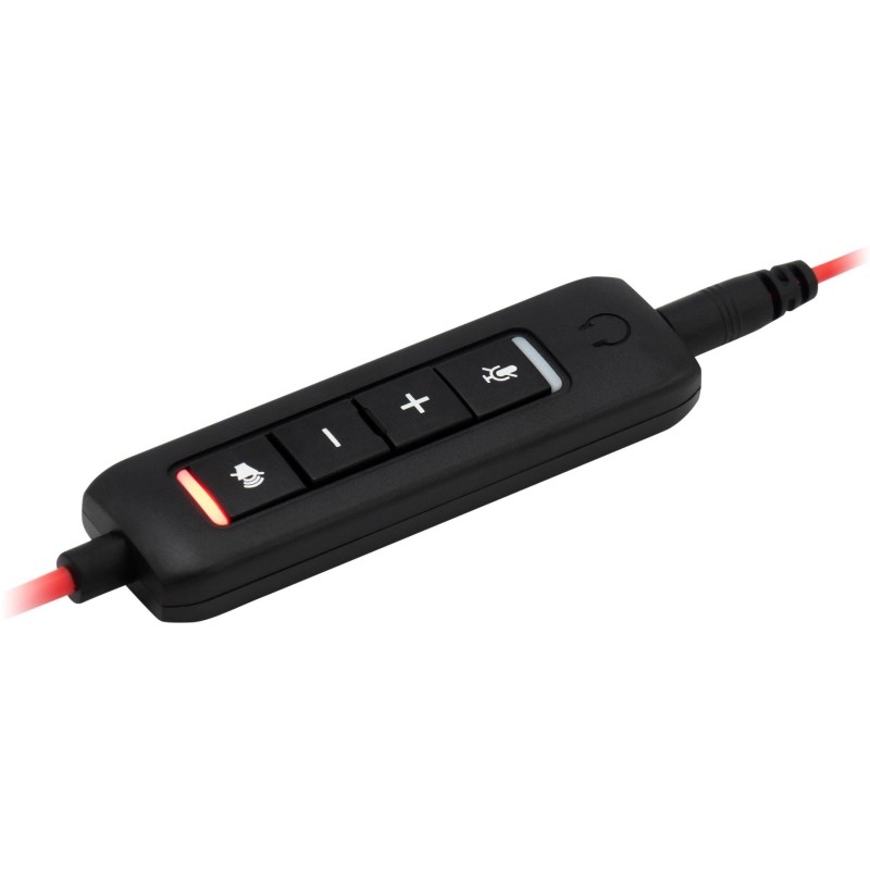 Гарнитура Oklick HS-L900 черный 1.6м накладные (1532022)
