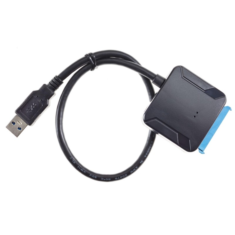 Кабель адаптер USB3.0 ---SATA III 2.5/3,5+SSD, VCOM &lt;CU816