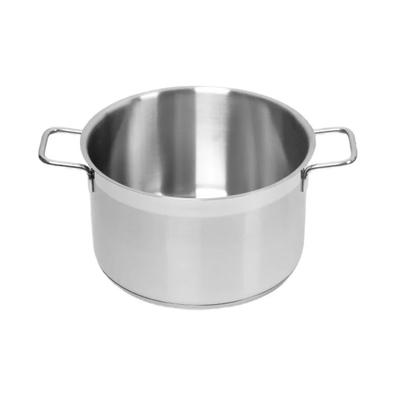 Кастрюля 5л нерж.тройное дно d=235 h=130,с кр.,серияSatin LUXSTAHL кт3156