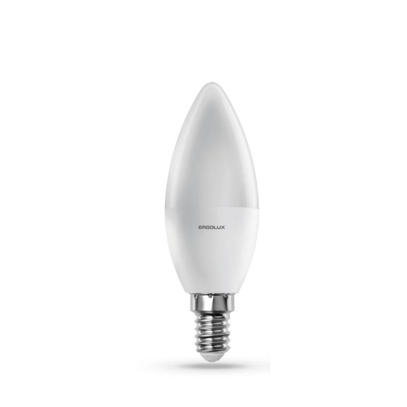 Лампа светодиодная Ergolux LED-C35-11W-E14-4K,Свеч
