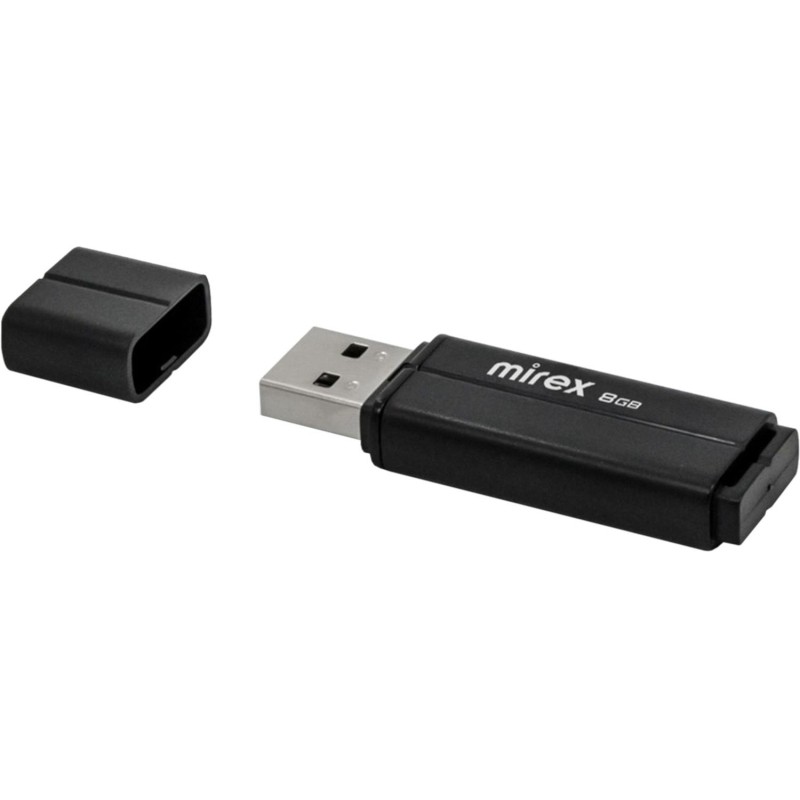 Флеш-память Mirex USB LINE BLACK 8Gb (13600-FMULBK08 )