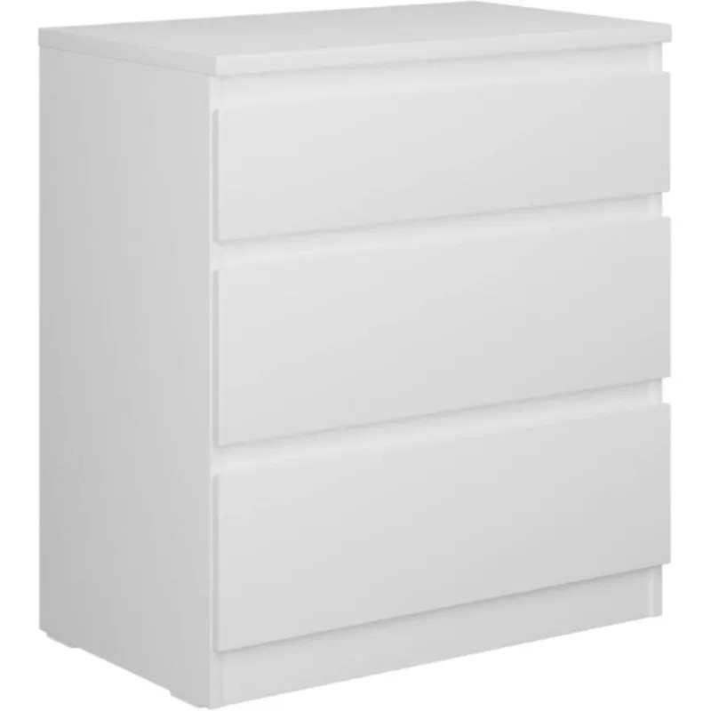 Комод ШС_Кастор 3 ящика белый Комод ШС_Кастор 3 ящика белый