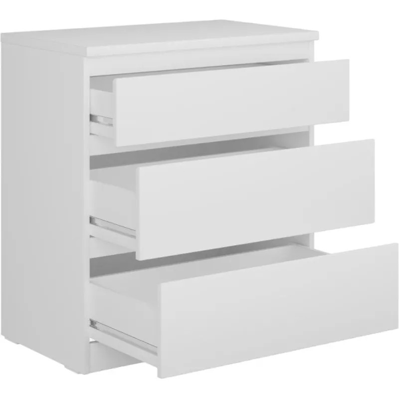 Комод ШС_Кастор 3 ящика белый Комод ШС_Кастор 3 ящика белый