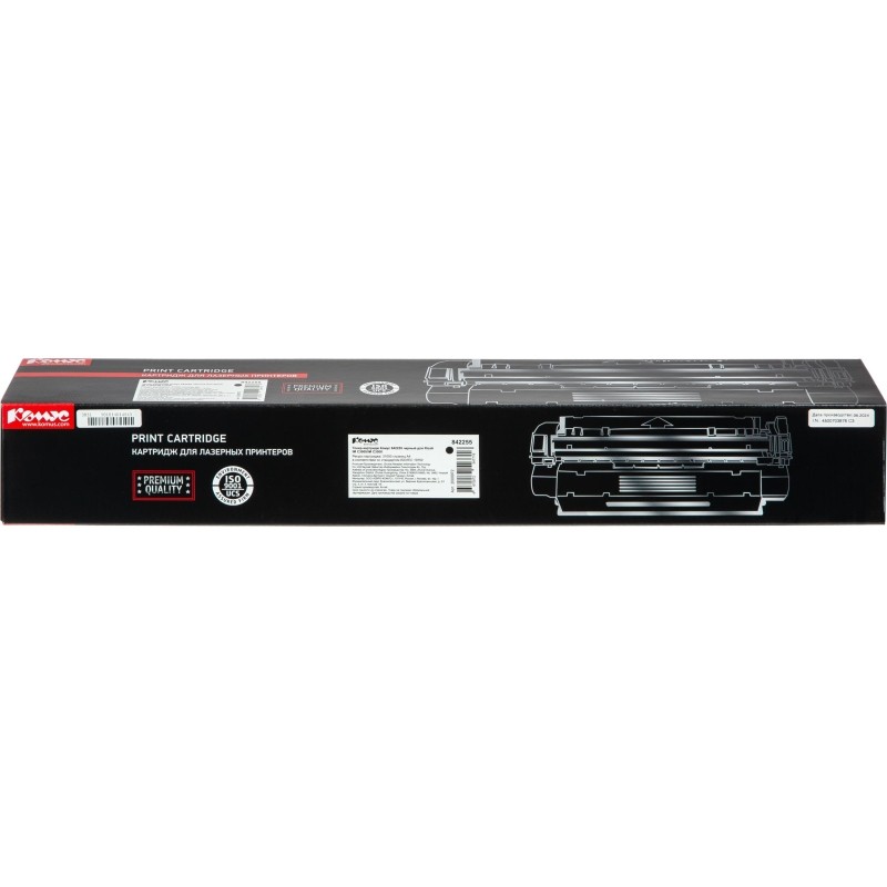 Тонер-картридж Комус 842255 чер. для Ricoh IM C3000/IM C3500
