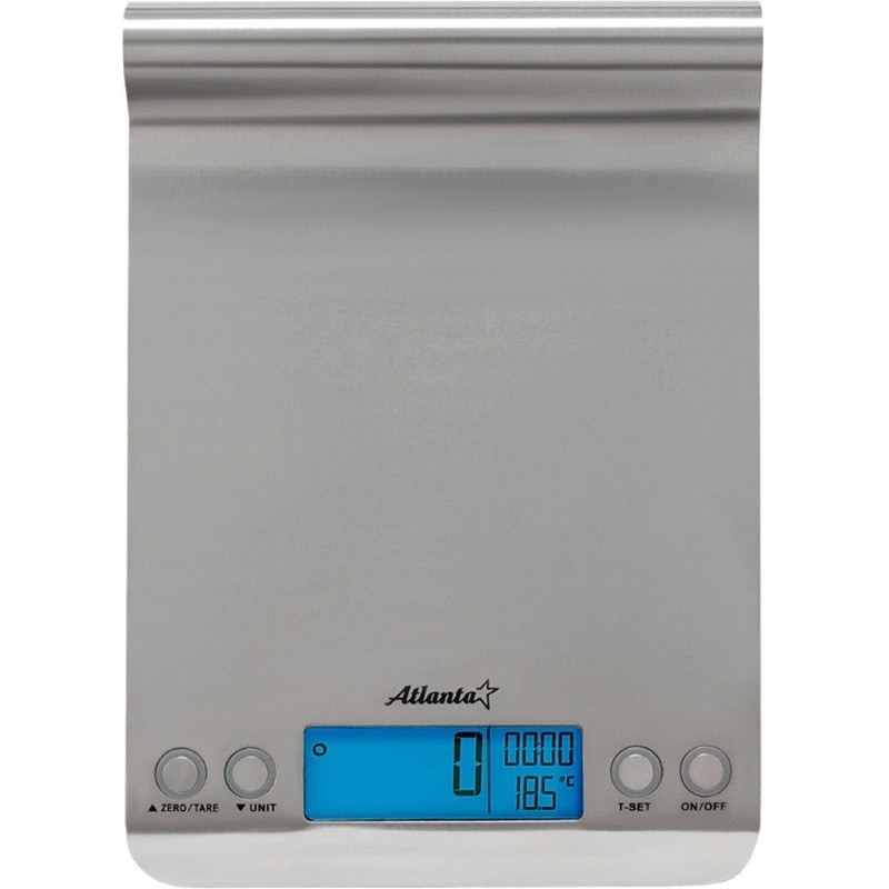 Весы кухонные Atlanta электронные ATH-6191 silver