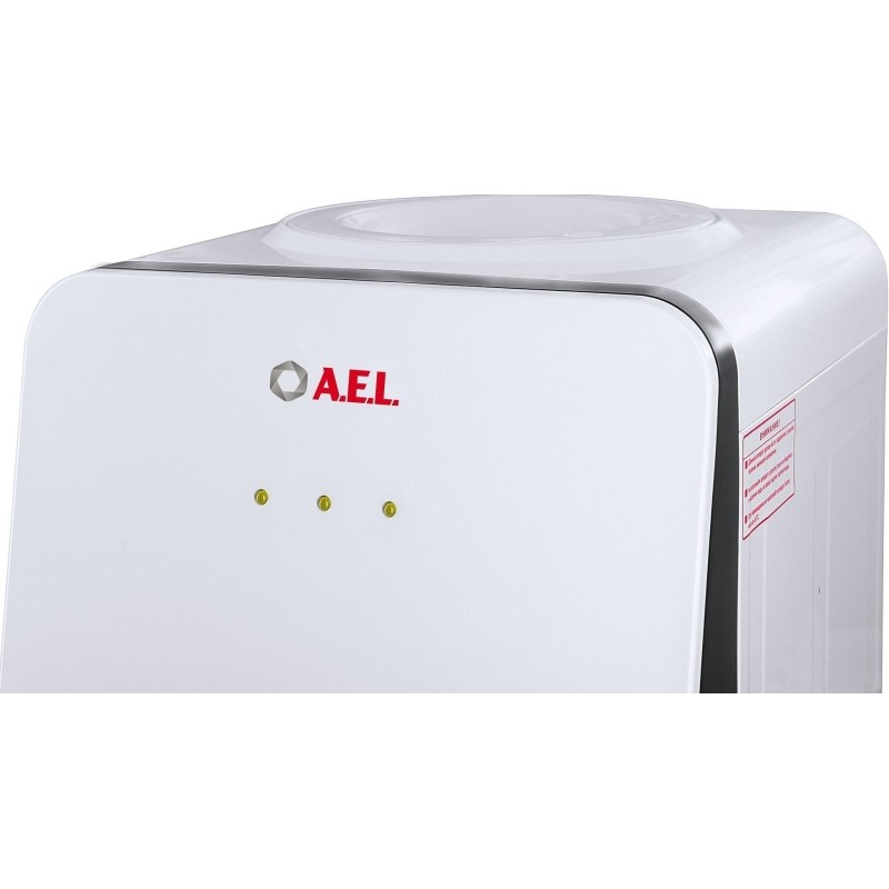 Кулер для воды AEL LD-AEL-85C white/black  нагрев/электронное охл, шкаф