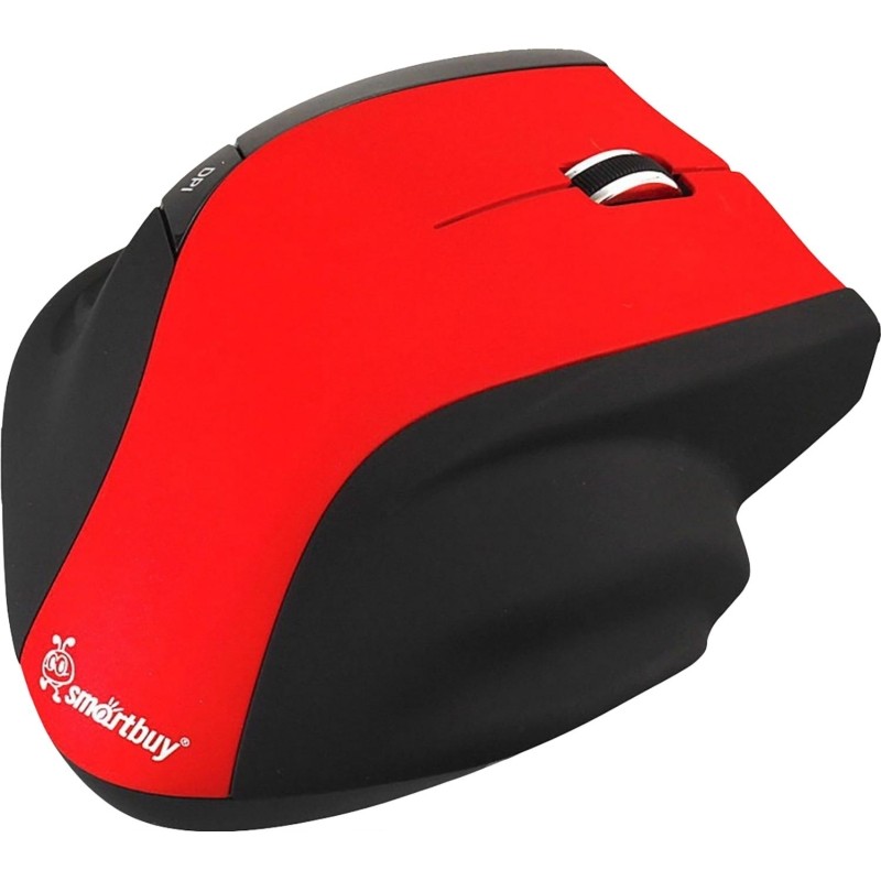 Мышь компьютерная Smartbuy 613AG WLS красно/черная (SBM-613AG-RK)/40