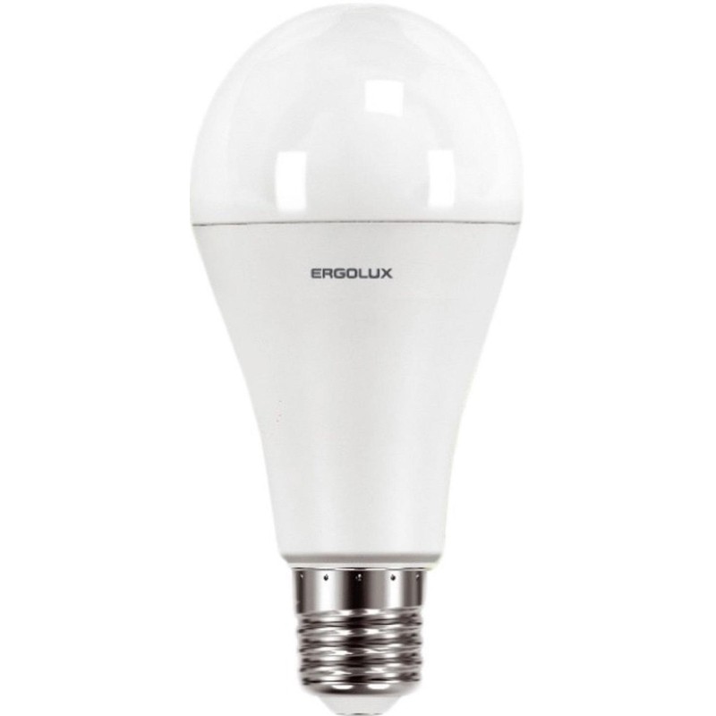 Лампа светодиодная Ergolux LED-A65-20W-E27-4K,ЛОН