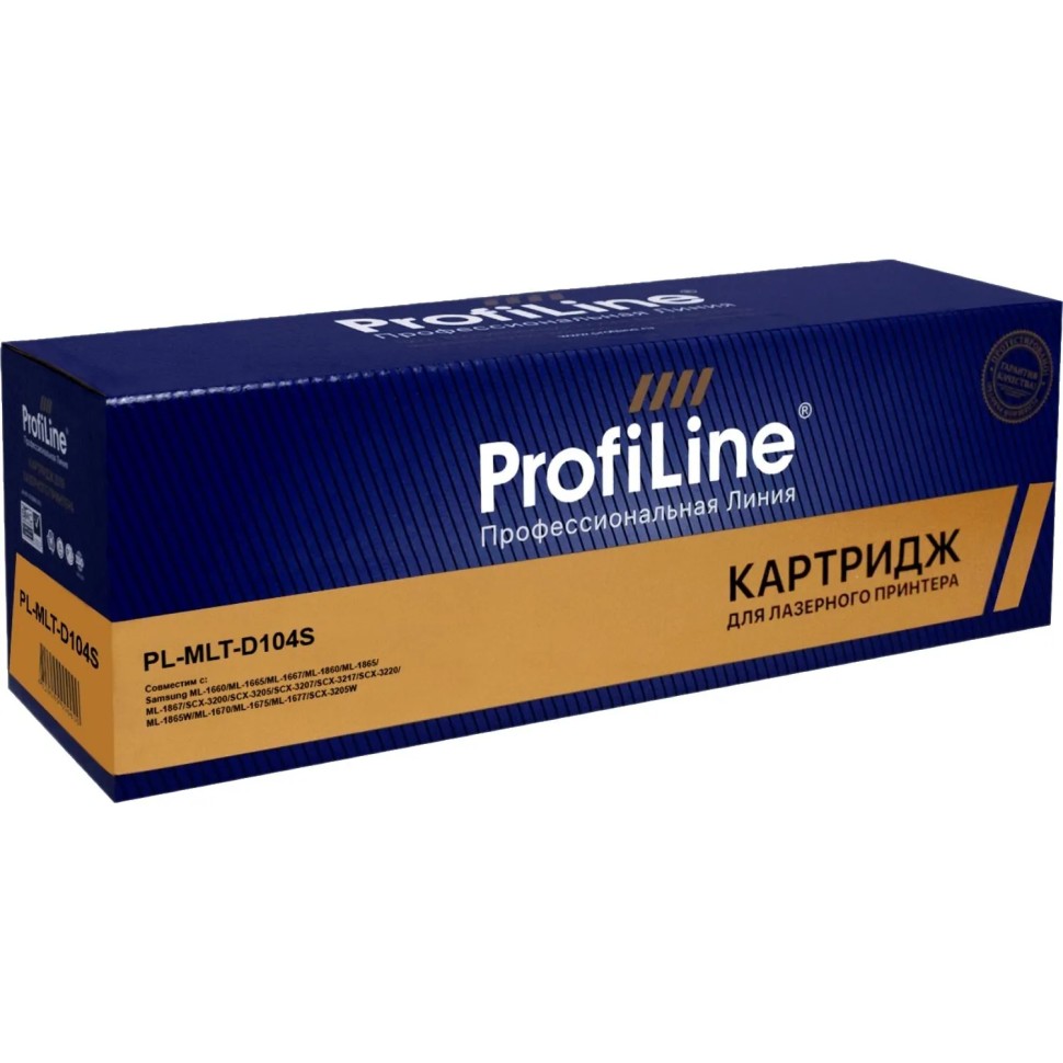 Картридж лазерный Profiline MLT-D104S чер. для Samsung 1660/1665/1667