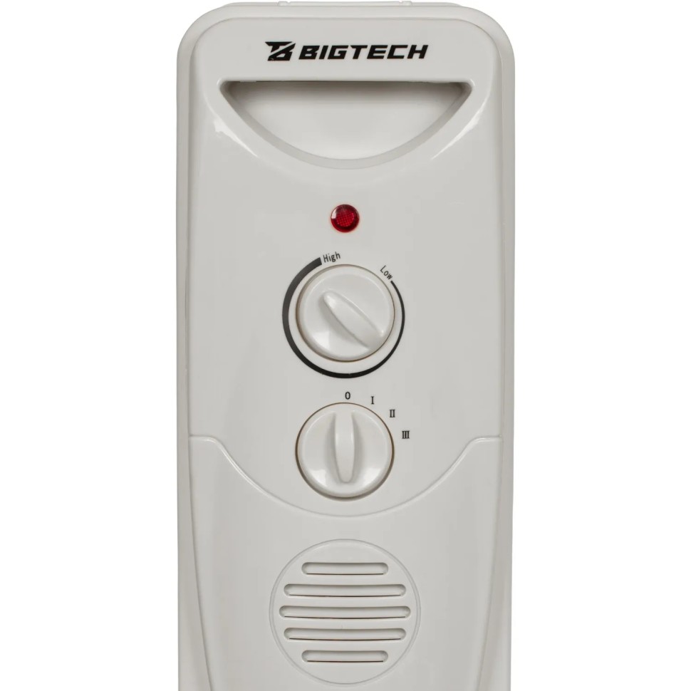 Радиатор BigTech WBH001 10A, масляный (5 секций 1000 Вт)