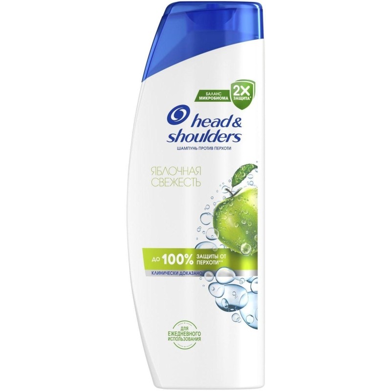 Шампунь HEAD &amp; SHOULDERS против перхоти Яблочная свежесть 400мл