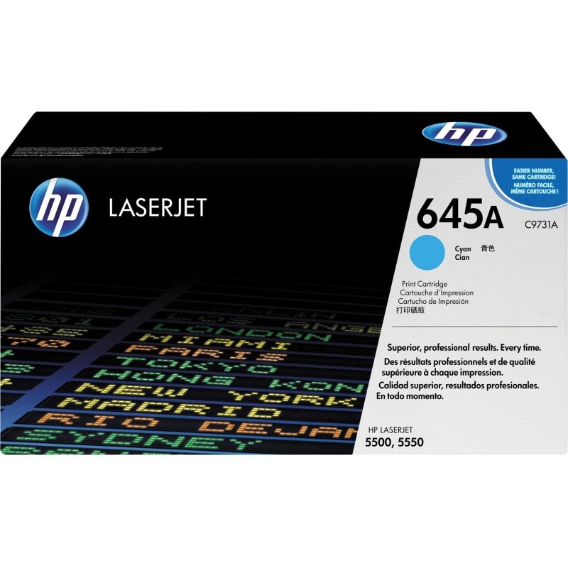 Картридж лазерный HP 645A C9731A гол. для CLJ 5500/5550
