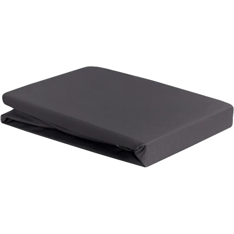 Простыня 180х270 из премиального сатина темно-серого цвета,TK24-SH0022