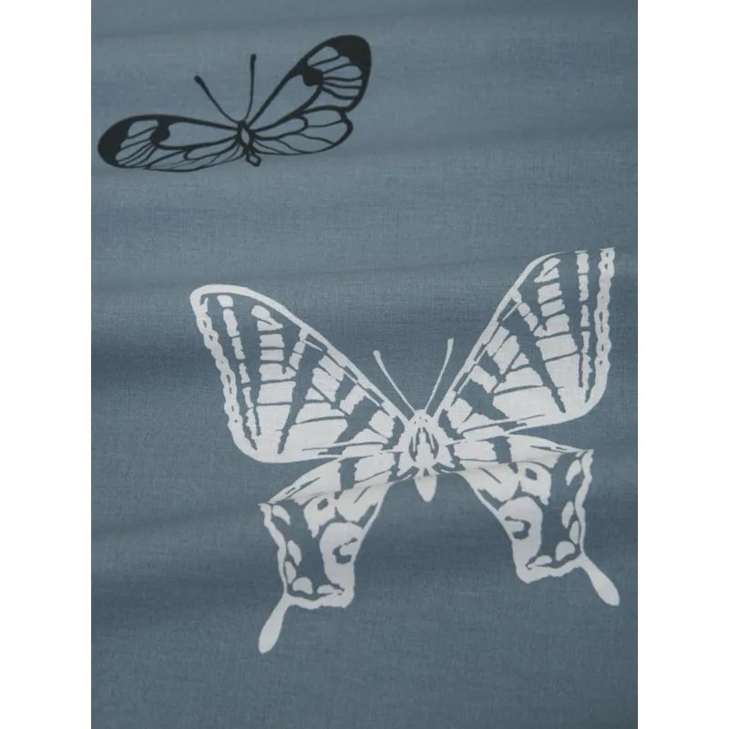 Постельное белье Евро Бязь (нав.50х70-2шт),Butterflies