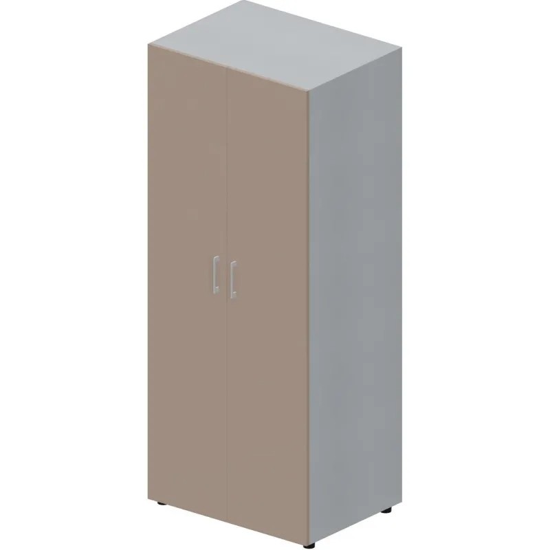 Шкаф S/P/A/A/A для одежды 80х60х195см Титан/Тортора OMHD860TITR Шкаф S/P/A/A/A для одежды 80х60х195см Титан/Тортора OMHD860TITR