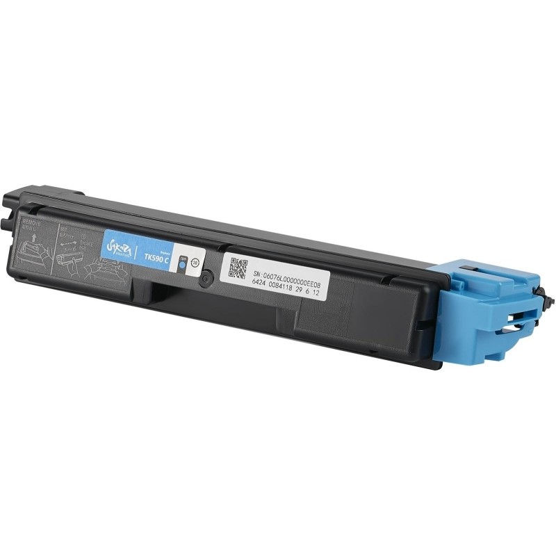 Картридж лазерный  Sakura TK-590C для Kyocera ECOSYS M6526 (ЛМ)