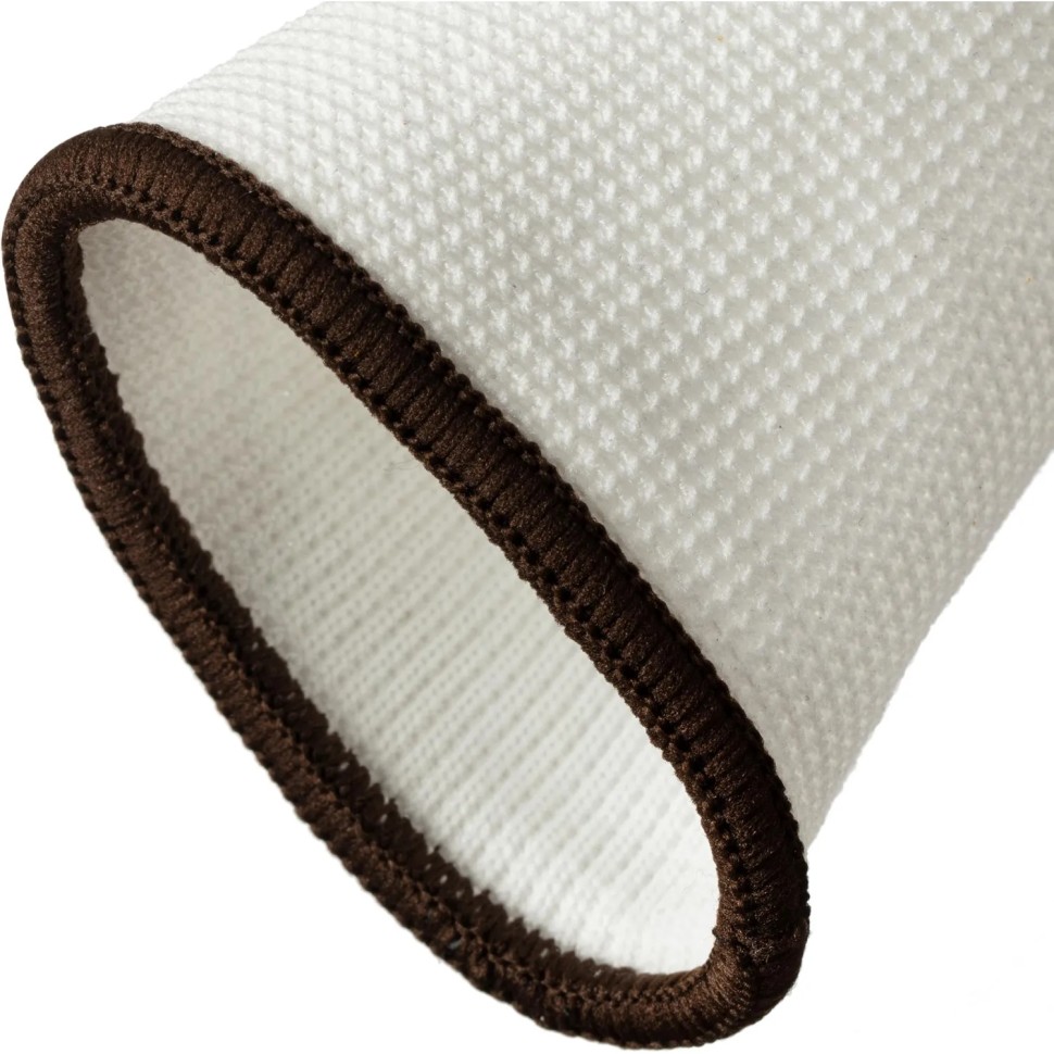 Перчатки защитные TOPFORT нейлоновые с п/у покрытием белые р.10 (XL)