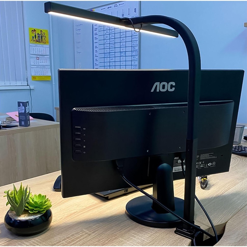 Светильник Трансвит Гефест, Д/LED/10Вт/220В/3000-6500К/регулир./струбцина