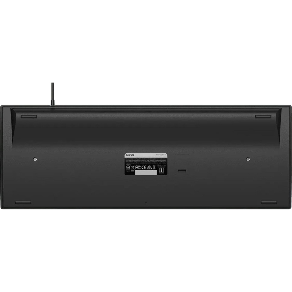 Клавиатура RAPOO проводная NK2800, цвет - черный Клавиатура RAPOO проводная NK2800, цвет - черный