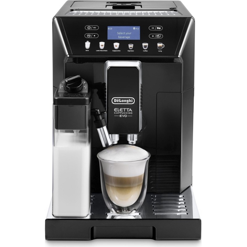 Кофемашина De'Longhi Eletta Cappuccino Evo ECAM46.860.B черная