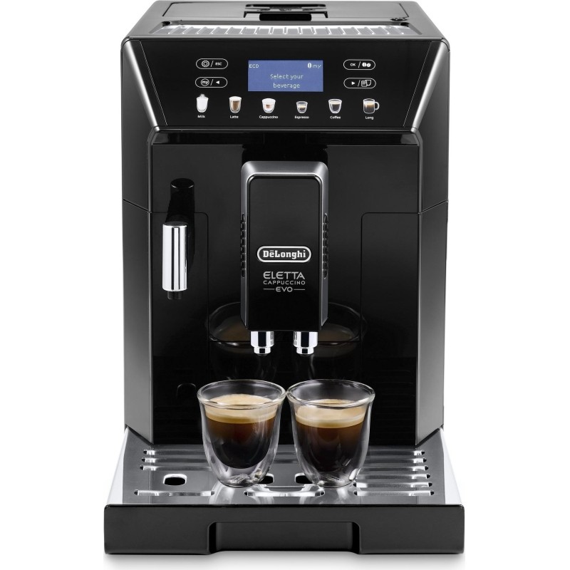 Кофемашина De'Longhi Eletta Cappuccino Evo ECAM46.860.B черная