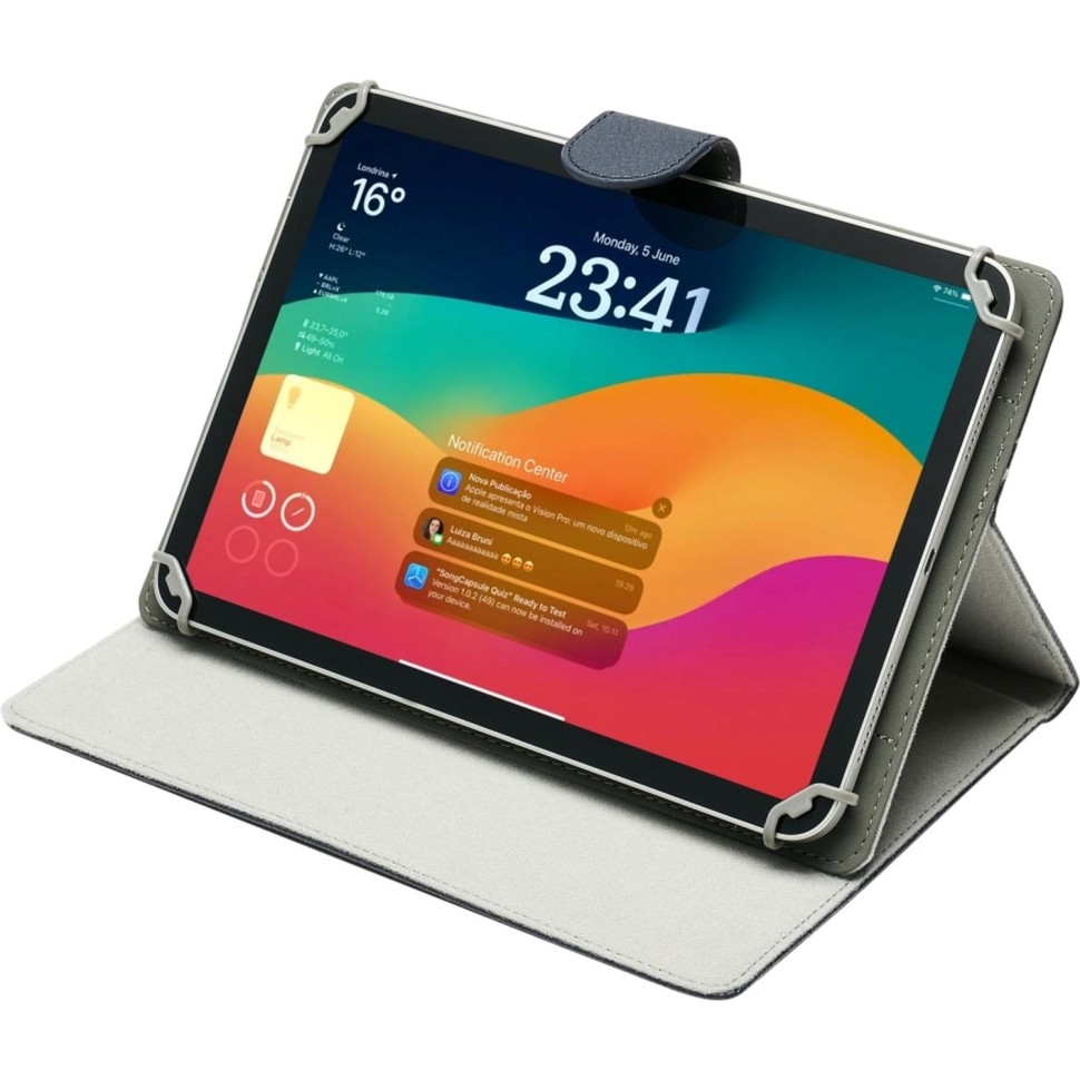 Чехол RIVACASE 3017 blue Orly универс. для планшета 10.1-11 /12