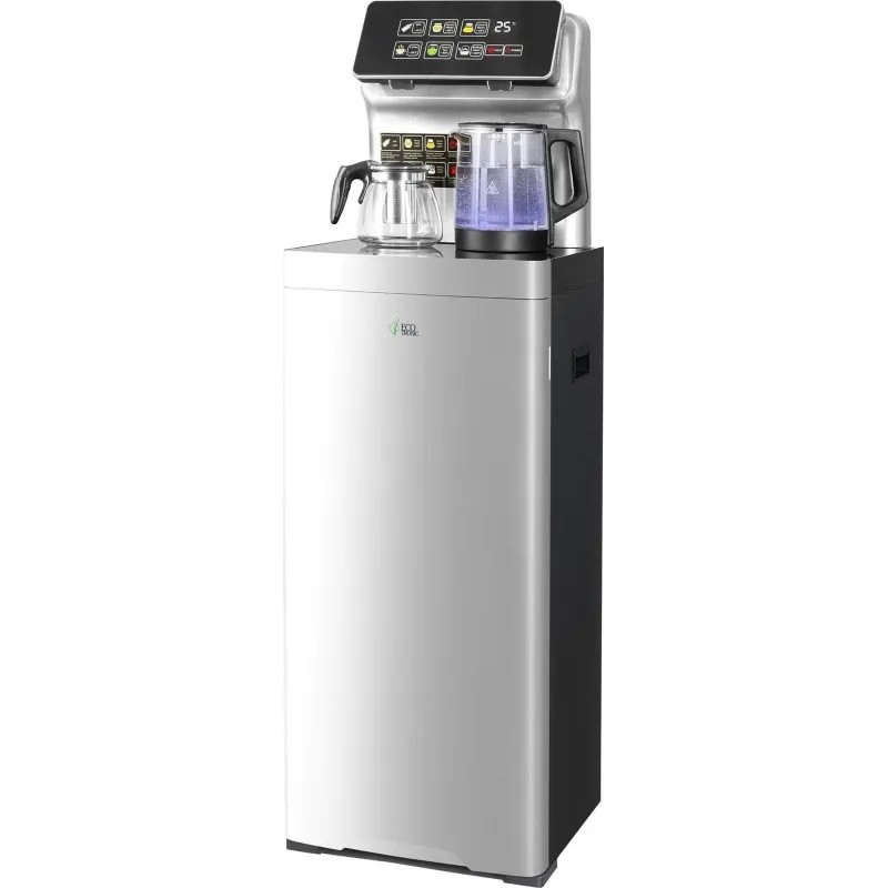 Кулер для воды Ecotronic TB15-LER серебристый (нагрев и охлаждение)