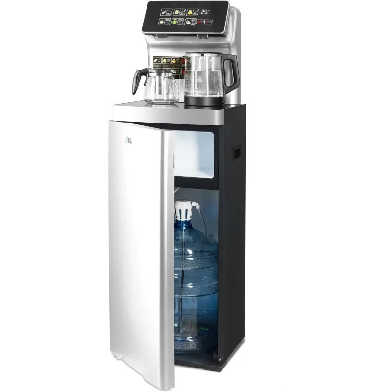 Кулер для воды Ecotronic TB15-LER серебристый (нагрев и охлаждение)