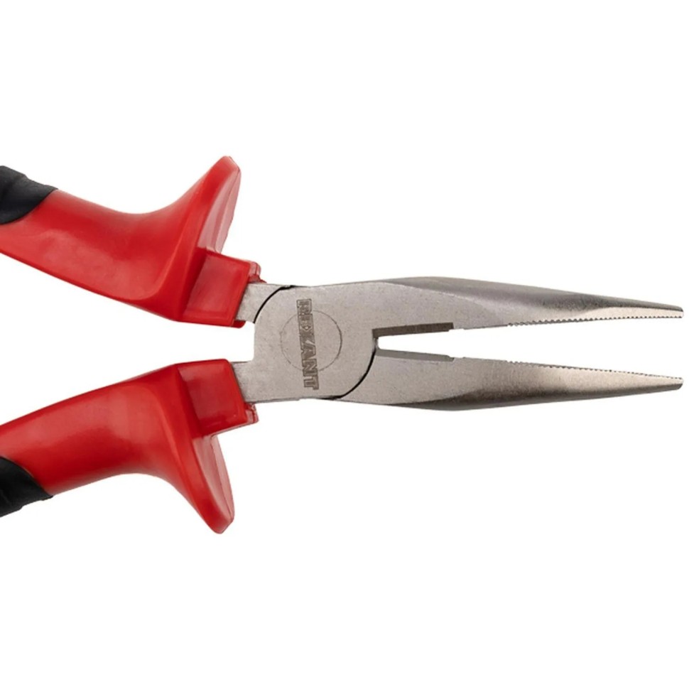 Тонкогубцы изогнутые 160мм никел., двухкомпонентные рукоятки REXANT 12-4620