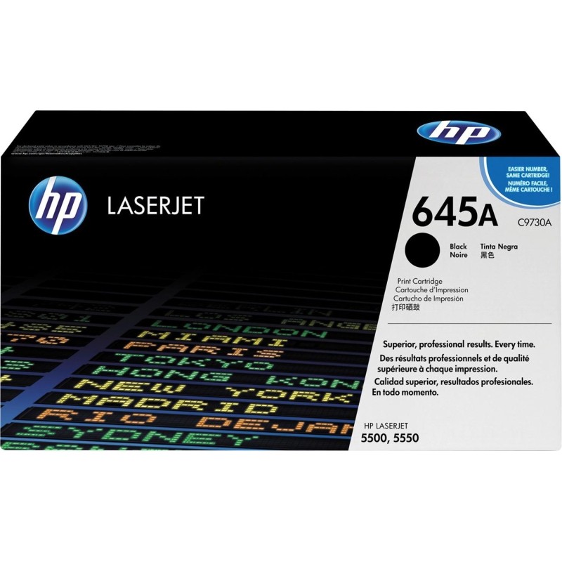 Картридж лазерный HP 645A C9730A чер. для CLJ 5500/5550