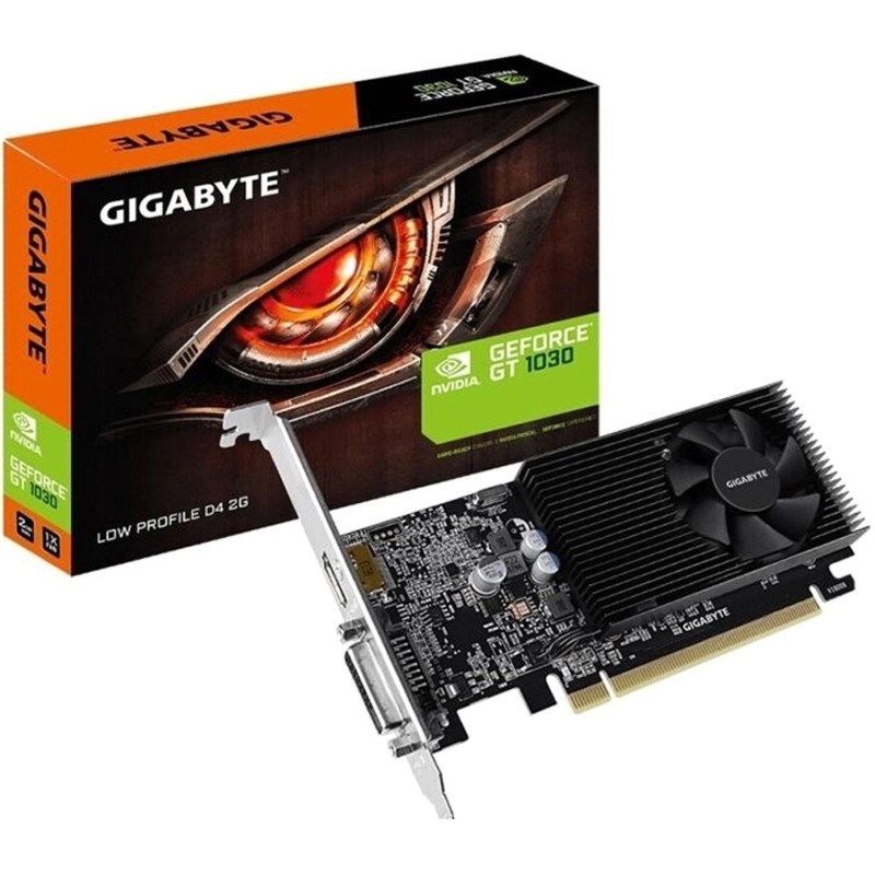 Видеокарта Gigabyte GT 1030 2GB 64bit DVI HDMI (GV-N1030D4-2GL) RTL