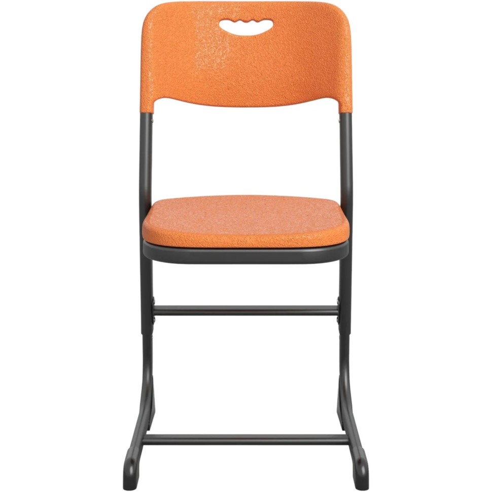 Стул ученический MET_Комус Мебель Школа 2.0,5-7 р.г.Aero оранж2003/антрацит