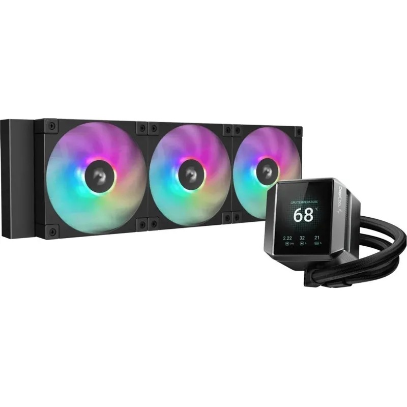 СЖО Deepcool (R-LX750-BKADSNC-G-1)Mystique 360 ARGB sAM5/4/1200/1700 чер