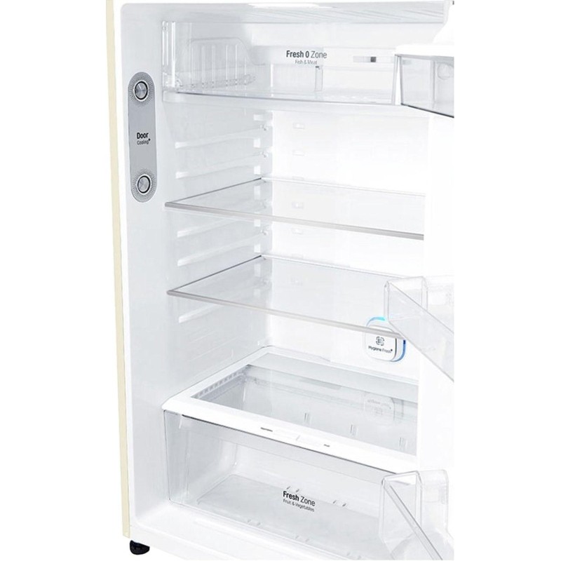 Холодильник LG GN-H702HEHL 2-хкамерн. бежевый глянц. линейный инверторный