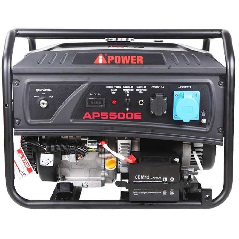 Генератор бензиновый A-iPower lite AР5500E с подключением АВР (20205)