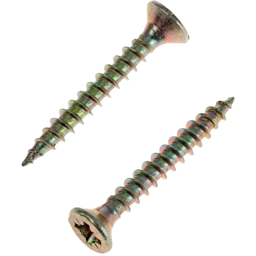 Саморезы универсальные  30х4,0 мм (200 шт/уп) желтые  Zitar (102243)