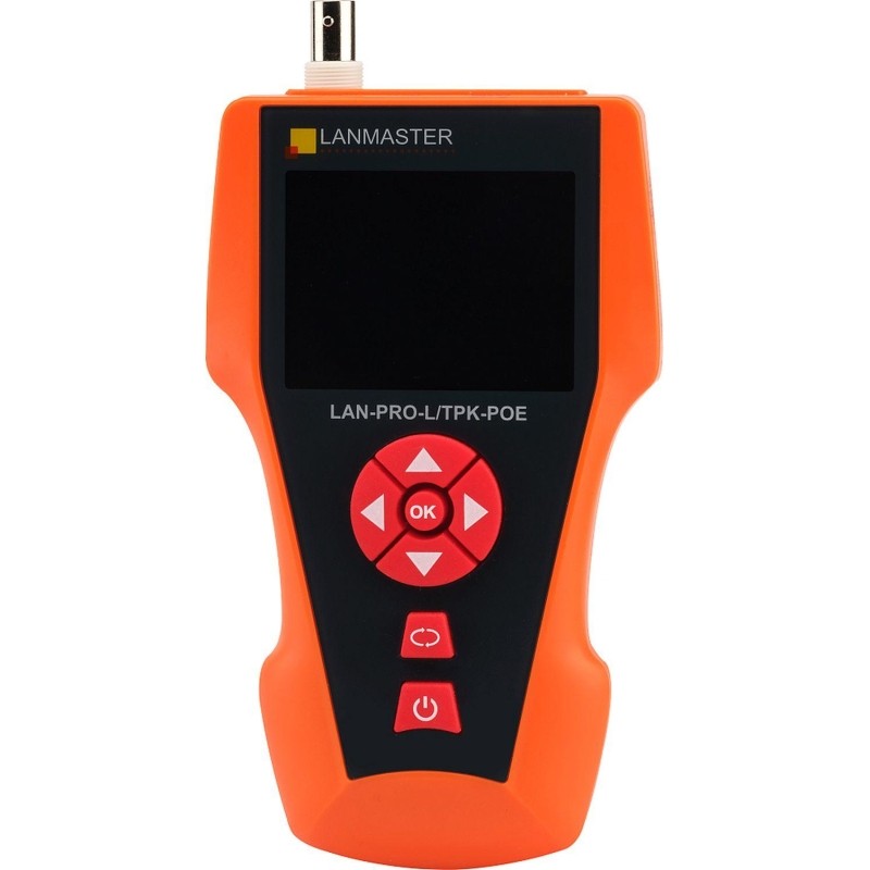 Тестер LANMASTER LAN-PRO-L/TPK-POE с измер.длины, трассировкой кабель.линий