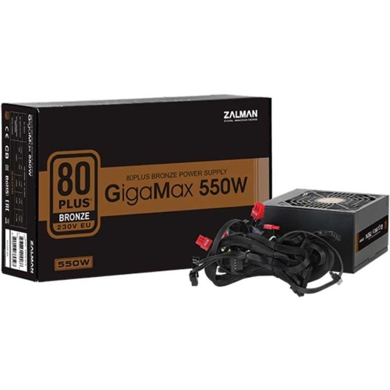 Блок питания Zalman ZM550-GVII, 550W, 80+ Bronze