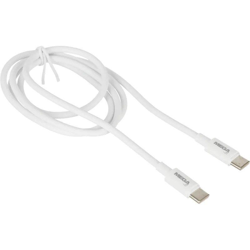 Кабель 100W, 1м, Type-C to Type-C, белый BT-JCBL-001/U97