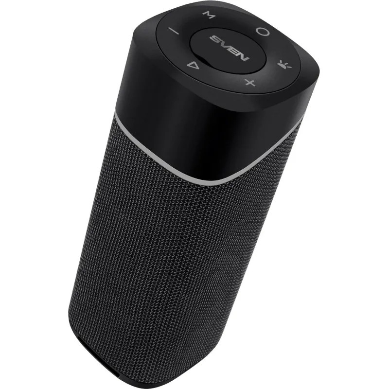 Акустическая система SVEN PS-155,черн,2.0,2x5Вт(RMS),TWS,BT,FM,USB,встр акк