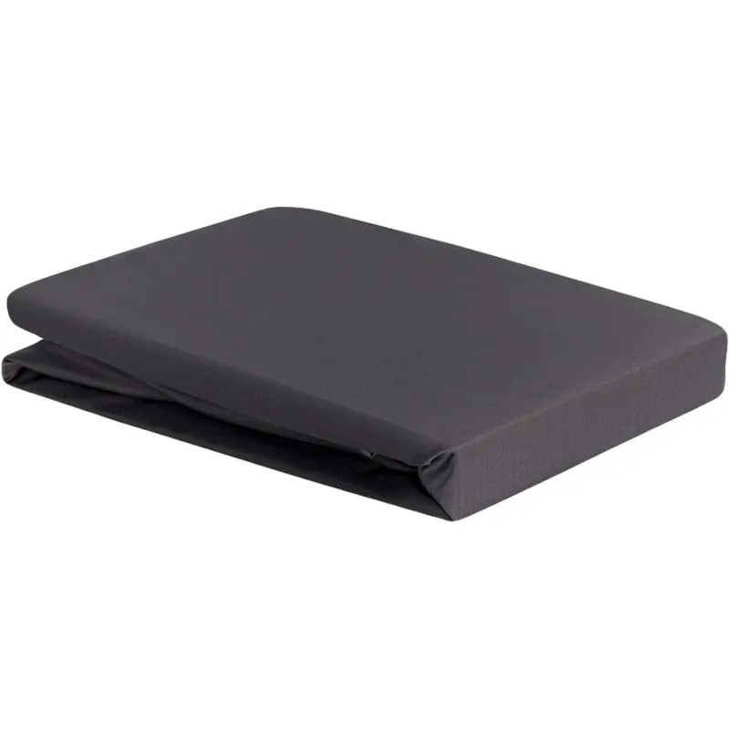 Простыня 240х270 из премиального сатина темно-серого цвета,TK24-SH0021