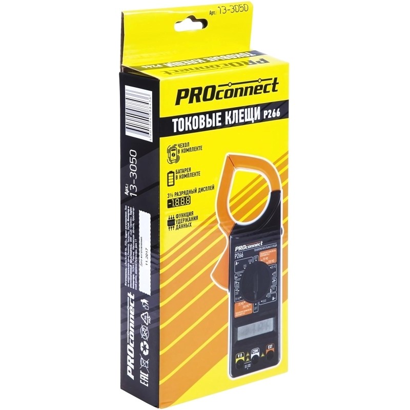 Клещи токовые P266 PROconnect (13-3050)