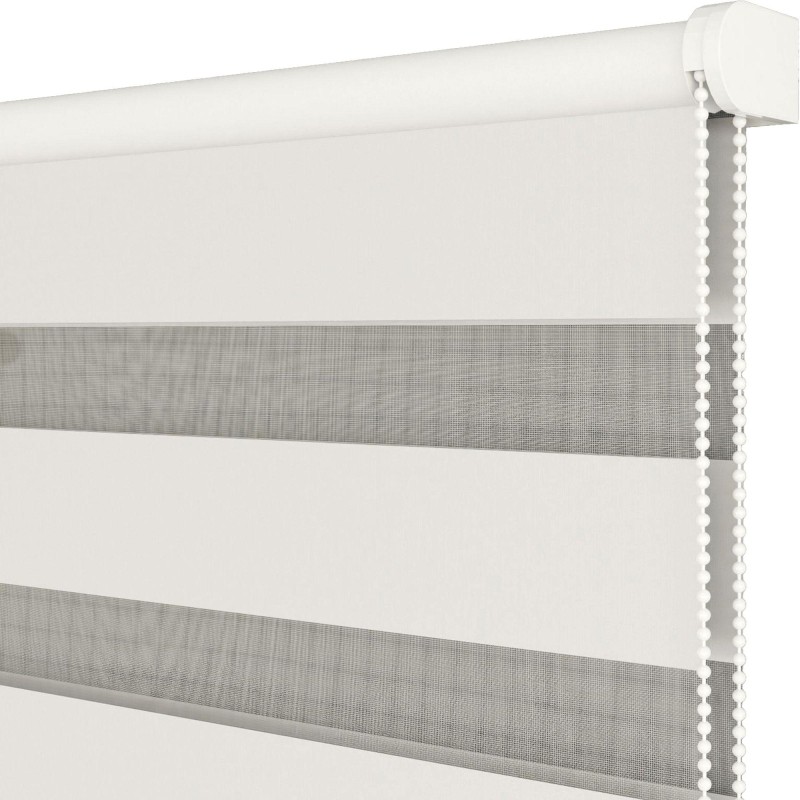 Рулонная штора Комус Мебель Angora 538603 V1 день/ночь, 80х160, белый