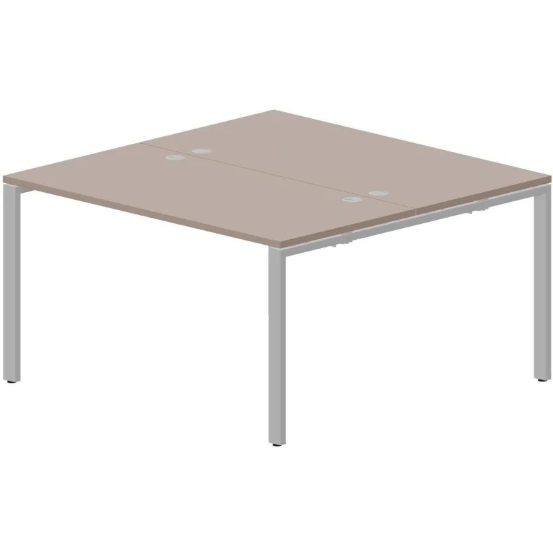 Стол составной STRIKE 2раб.м 4громм 1380х1366 STN2TG147TRAL Тортора,оп.Алюм Стол составной STRIKE 2раб.м 4громм 1380х1366 STN2TG147TRAL Тортора,оп.Алюм