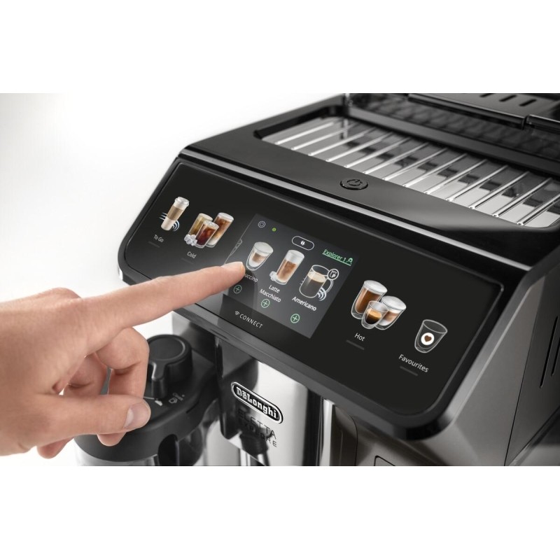 Кофемашина De'Longhi ECAM450.86.T серебристая