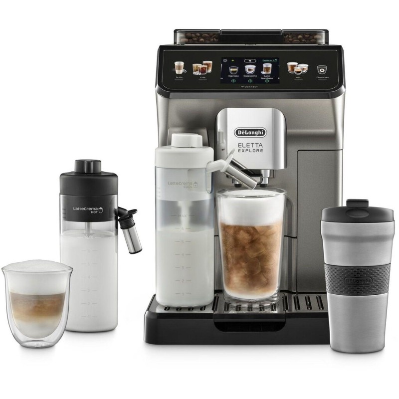 Кофемашина De'Longhi ECAM450.86.T серебристая