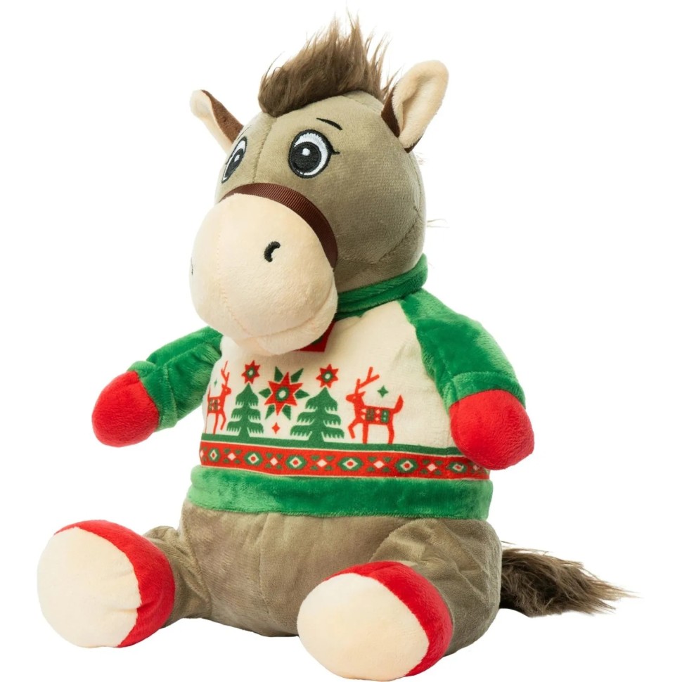 Новогодний сладкий подарок Лошадка Гоша Игрушка 900 грамм, K054