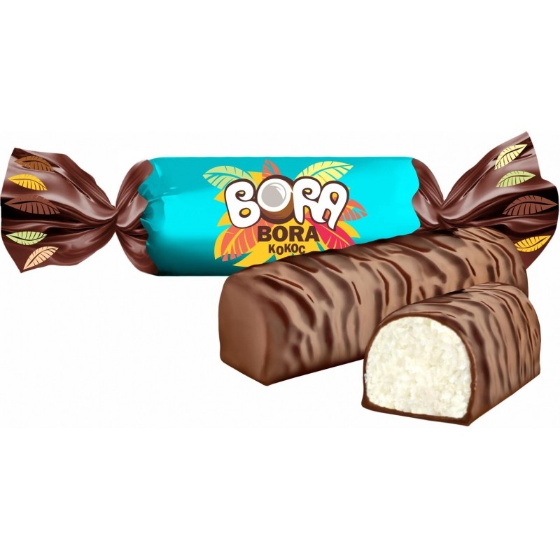 Конфеты шоколадные Bora-Bora шоколадные кокос, 1 кг